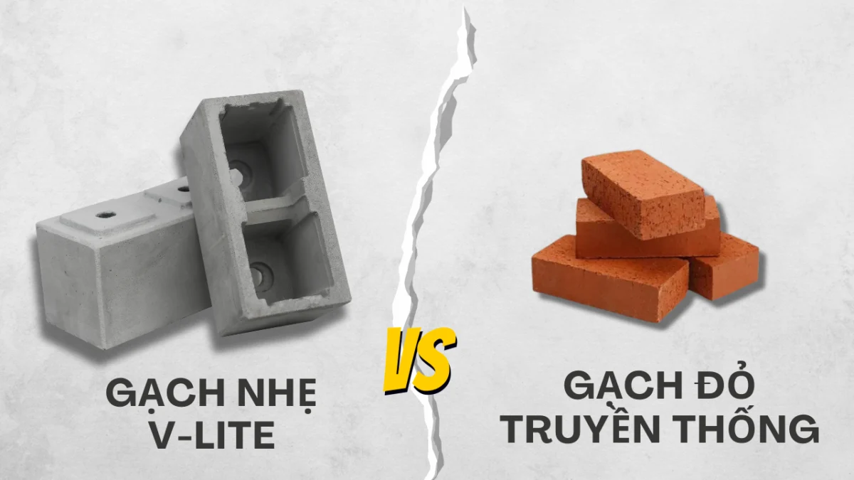Gạch V-Lite: Lựa Chọn Kinh Tế Trong Bối Cảnh Thuế Tài Nguyên Gia Tăng